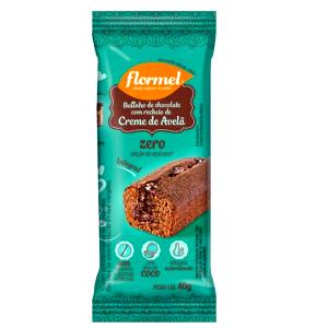 Quantas calorias em 1 Porçoes Bolinho De Chocolate Com Avelã?