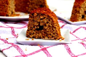 Quantas calorias em 1 Porçoes Bolo De Aveia Com Maçã?