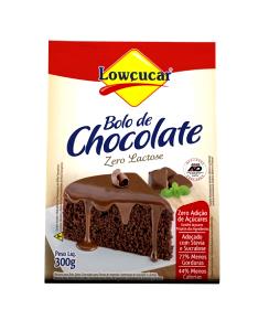 Quantas calorias em 1 Porçoes Bolo De Chocolate Zero Açúcar Lowçucar?