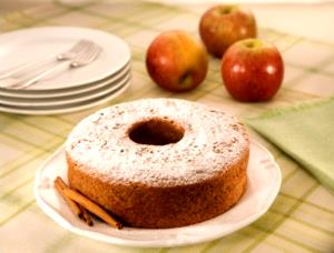 Quantas calorias em 1 Porçoes Bolo De Maçã Sem Glúten?