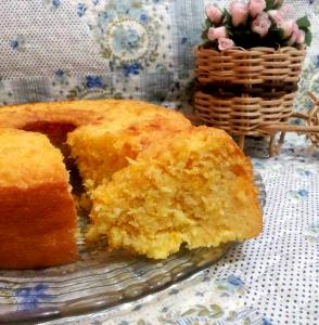 Quantas calorias em 1 Porçoes Bolo De Milho Da Mae?