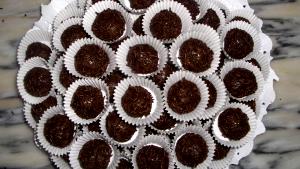 Quantas calorias em 1 Porçoes Brigadeiro Básico?