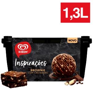 Quantas calorias em 1 Porçoes Brownie Com Castanhas?