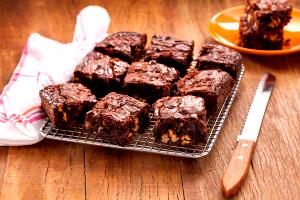 Quantas calorias em 1 Porçoes Brownie De Chocolate?