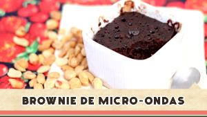 Quantas calorias em 1 Porçoes Brownie De Micro-Ondas - Receitas De Minuto?