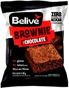 Quantas calorias em 1 Porçoes Brownie Sem Gluten Sem Lactose?