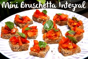 Quantas calorias em 1 Porçoes Bruschetta İntegral?