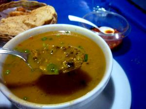 Quantas calorias em 1 Porçoes Caldo De Sururu Da Leda?