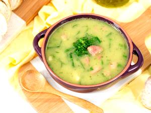 Quantas calorias em 1 Porçoes Caldo Verde Rápido?