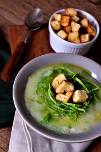 Quantas calorias em 1 Porçoes CALDO VERDE VEGETARIANO?