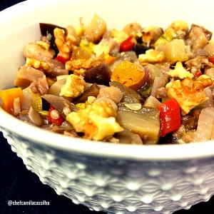 Quantas calorias em 1 Porçoes Caponata De Legumes?