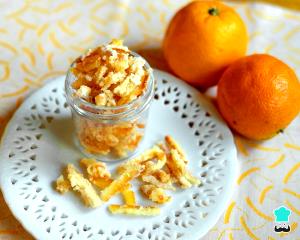 Quantas calorias em 1 Porçoes Casquinha De Laranja?