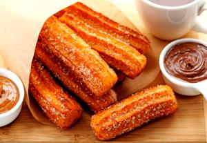 Quantas calorias em 1 Porçoes Churros?