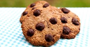 Quantas calorias em 1 Porçoes Cookie Aveia Com Gotas De Chocolate?