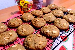 Quantas calorias em 1 Porçoes Cookie De Amendoim?