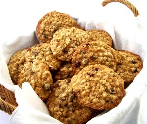 Quantas calorias em 1 Porçoes Cookie De Aveia, Banana E Passas?