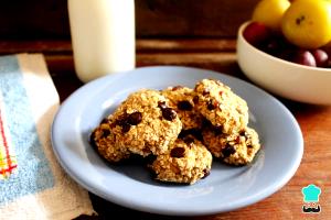 Quantas calorias em 1 Porçoes Cookie De Banana, Maçã E Aveia?