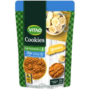 Quantas calorias em 1 Porçoes Cookie De Banana Integral?