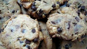 Quantas calorias em 1 Porçoes Cookie Pedaços Chocolate?