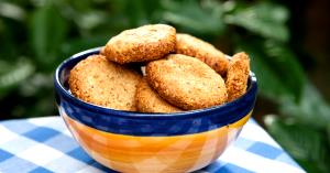 Quantas calorias em 1 Porçoes Cookies De Amendoim Lowcarb?