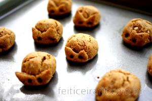 Quantas calorias em 1 Porçoes Cookies De Amendoim?