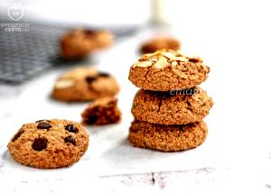 Quantas calorias em 1 Porçoes Cookies De Amêndoas?