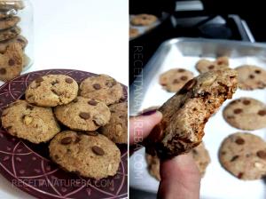 Quantas calorias em 1 Porçoes Cookies İntegrais Caseiros?