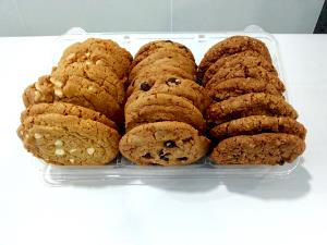 Quantas calorias em 1 Porçoes Cookies Super Saudaveis Sem Açucar, Sem Gordura Sem Lactose, Sem Gluten E Sem Ovos?