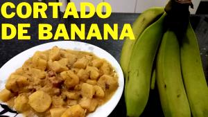 Quantas calorias em 1 Porçoes Cortado De Banana Verde?