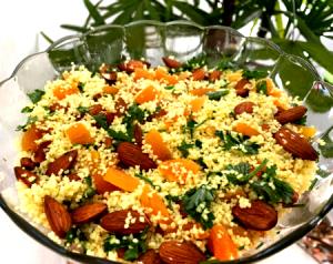 Quantas calorias em 1 Porçoes Couscous Preparado?