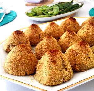 Quantas calorias em 1 Porçoes Coxinha De Frango Fit?