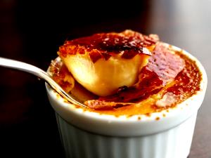 Quantas calorias em 1 Porçoes Creme Brule?