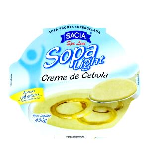 Quantas calorias em 1 Porçoes Creme De Cebola Light?