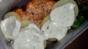 Quantas calorias em 1 Porçoes Creme De Gorgonzola?