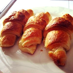 Quantas calorias em 1 Porçoes Croissants?