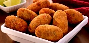 Quantas calorias em 1 Porçoes Croquete Assado?