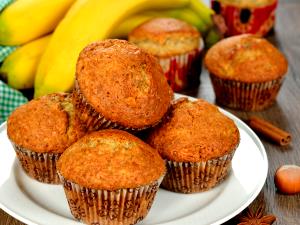 Quantas calorias em 1 Porçoes Cupcake De Banana?