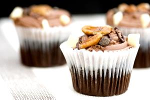 Quantas calorias em 1 Porçoes Cupcake De Microondas?