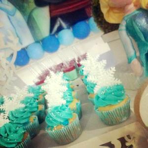 Quantas calorias em 1 Porçoes Cupcake Simples - Frozen?