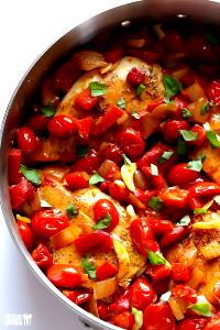 Quantas calorias em 1 Porçoes Easy Italian Chicken Skillet?