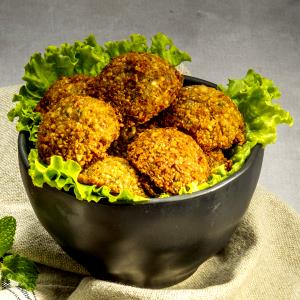 Quantas calorias em 1 Porçoes Falafel?