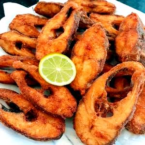 Quantas calorias em 1 Porçoes Falso Peixe Frito?