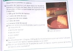 Quantas calorias em 1 Porçoes Farinha De Coco E Tapioca?