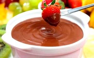 Quantas calorias em 1 Porçoes Fondue De Chocolate Light?