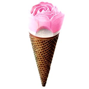 Quantas calorias em 1 Porçoes GELADO ROSA?