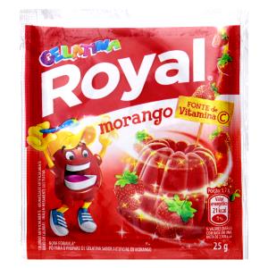 Quantas calorias em 1 Porçoes Gelatina Royal Sabores?