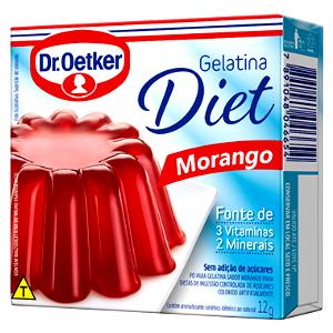 Quantas calorias em 1 Porçoes GELATINA DIET?