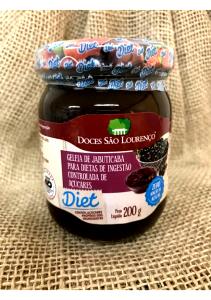 Quantas calorias em 1 Porçoes Geleia Diet De Jabuticaba?