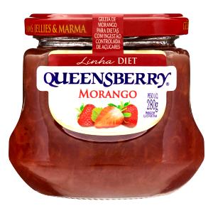 Quantas calorias em 1 Porçoes Geléia Light De Morango?