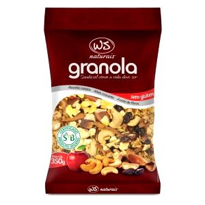 Quantas calorias em 1 Porçoes Granola Sem Glúten?